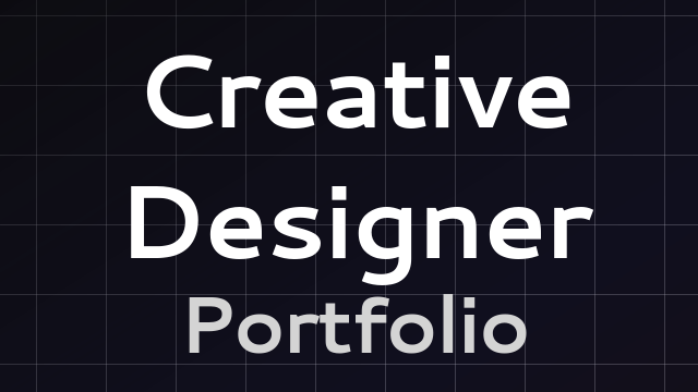 Designer Portfolio